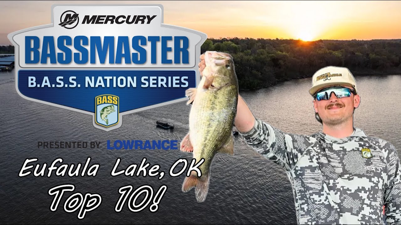 Bass Nation Regional | Lake Eufaula OK (TOP 10!!!) Giveaway winner at the end!