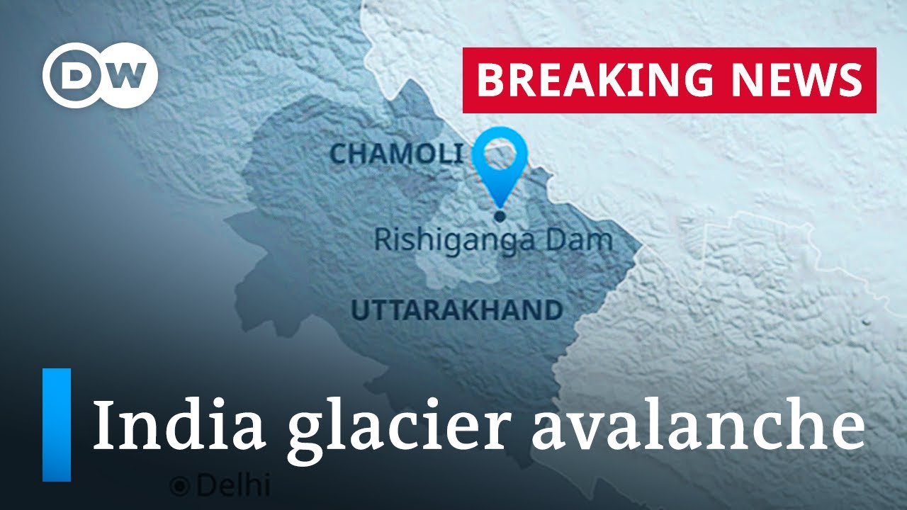 150 feared dead in India after glacier avalanche hits dam | DW News
