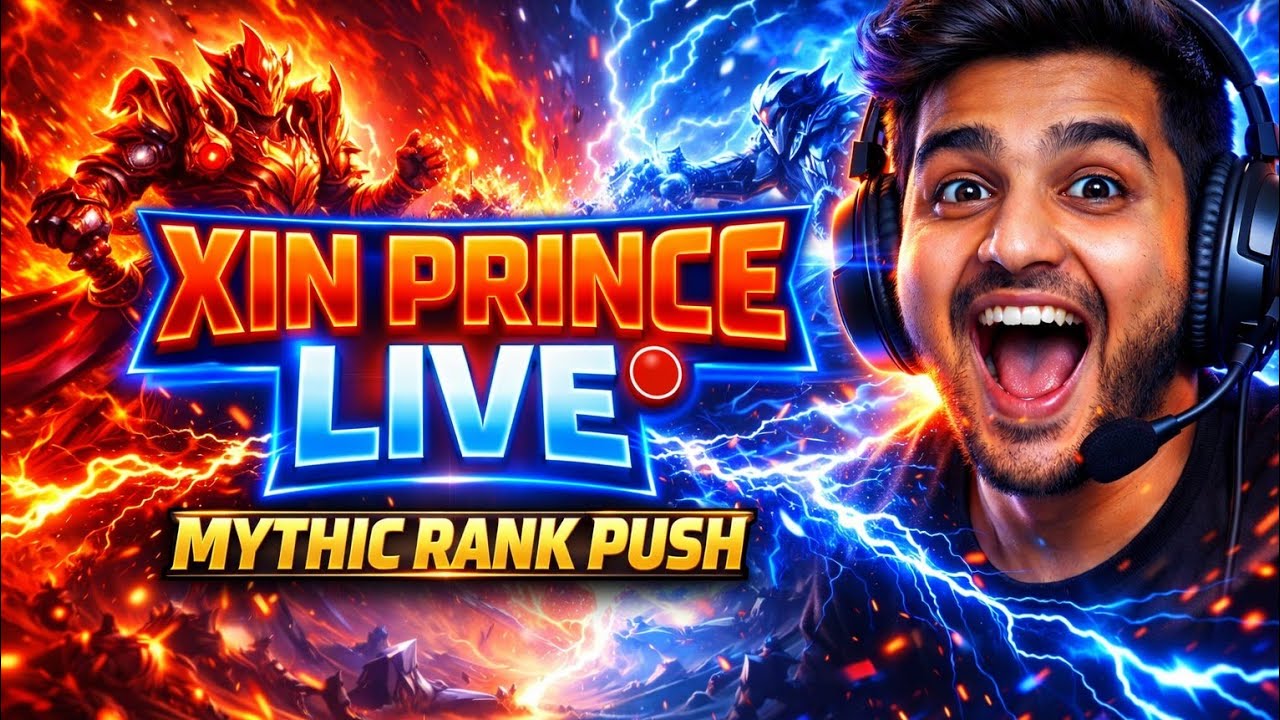 🙏WELCOME 🙏 TO MAY LIVE STREAM XIN PRINCE IS LIVE  MOBA LEGEND 5V5