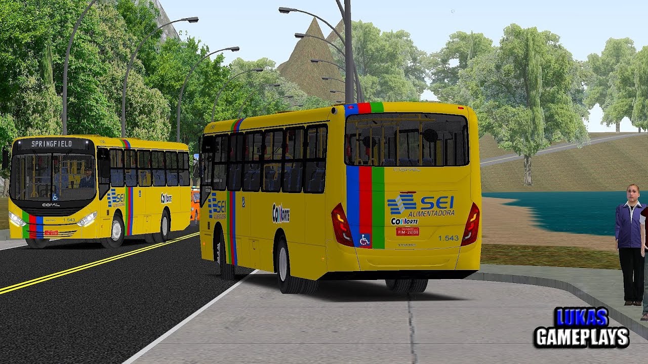 🔴[OMSI 2] Comil Svelto 2017 Volvo B270F +G27 - Mapa Vilarejo 5.5 L600
