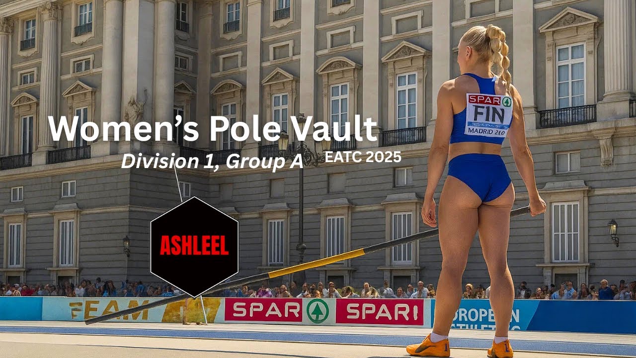 Women's Pole Vault, Division 1, EATC 2025 #womenspolevault  #femalepolevaulters