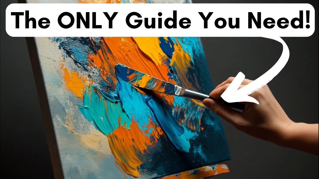 If You’re Using PALETTE KNIVES You Need To Watch This - Your ULTIMATE Guide! 🎨