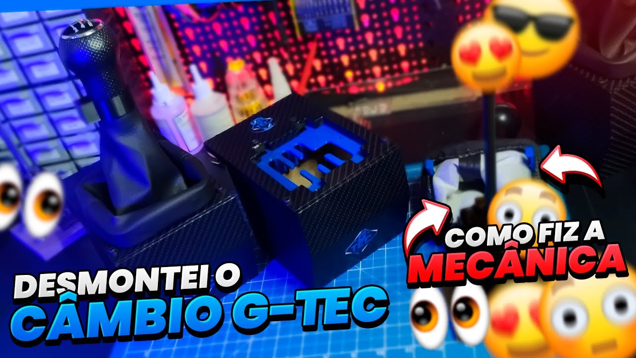 COMO FIZ O CÂMBIO G-TEC 2.0? | DESMONTEI PEÇA POR PEÇA!