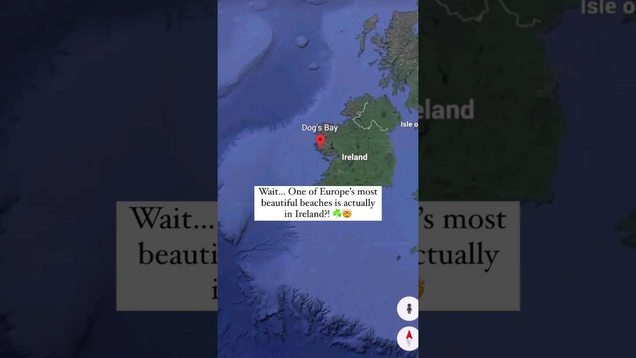 Dogs Bay 🌊   Ireland 🇮🇪  Paulorossradio (ig). #ireland #galway #dogsbay #connemara #irish #beaches