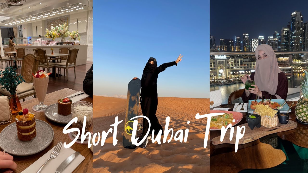 Fun Trip to Dubai | Desert Sports | Amna Chughtai