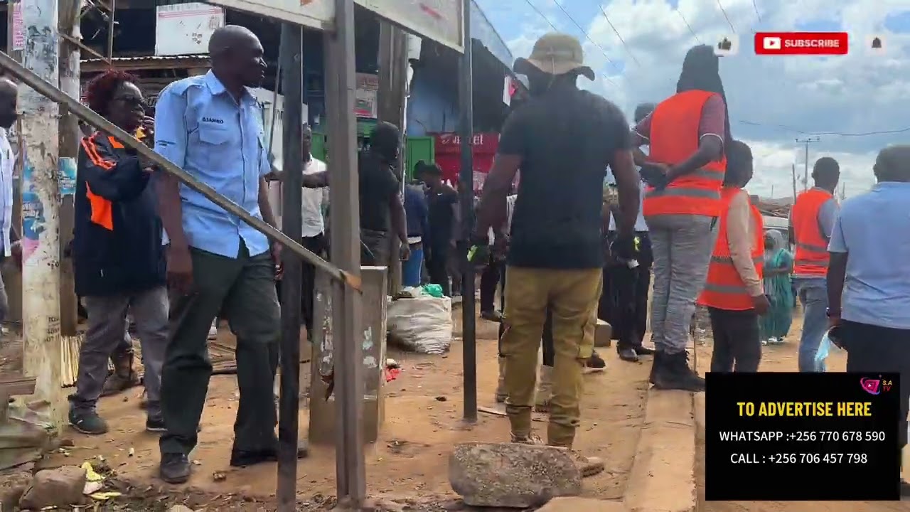 Chaos in Mbale! Street Vendor Crackdown Enters Day 2 