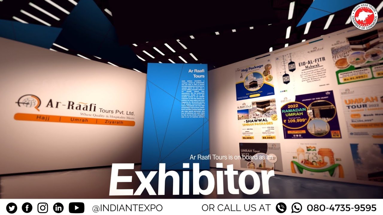 Ar Raafi Tours is on board with the Indian Travel Exhibition 2023