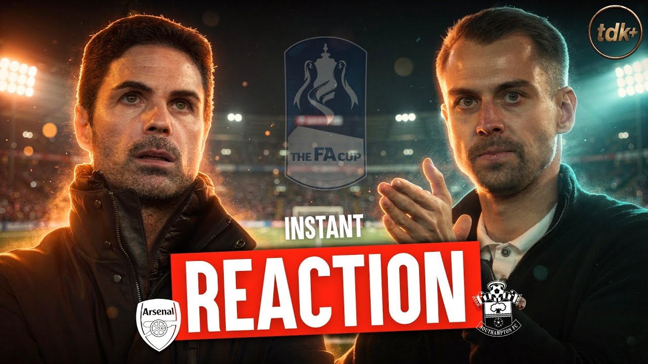 Arsenal OUT of the FA Cup | Southampton 2 - 1 Arsenal | Instant Reaction