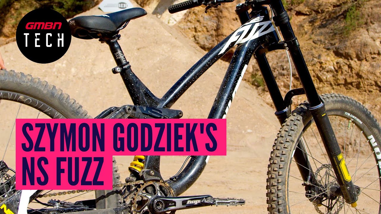 Szymon Godziek's 2020 NS Fuzz Downhill & Freeride Bike | GMBN Tech Pro Bike Check