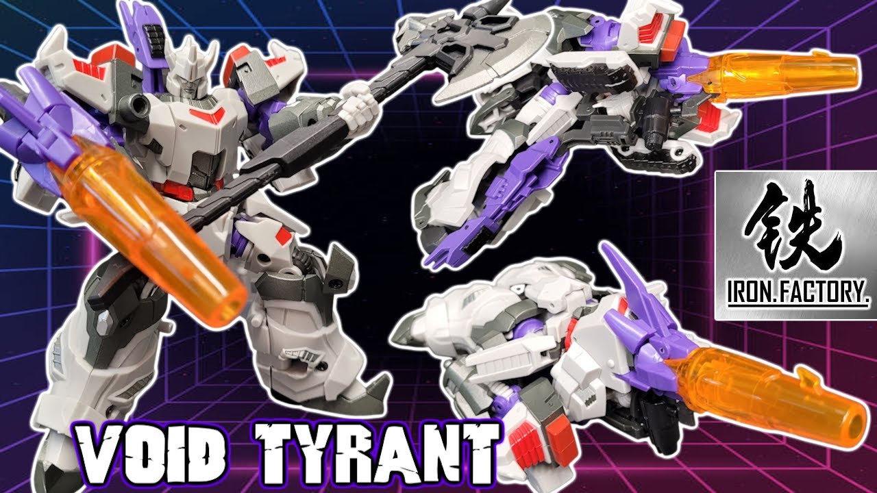 Iron Factory Galvatron Unofficial Triple Changer