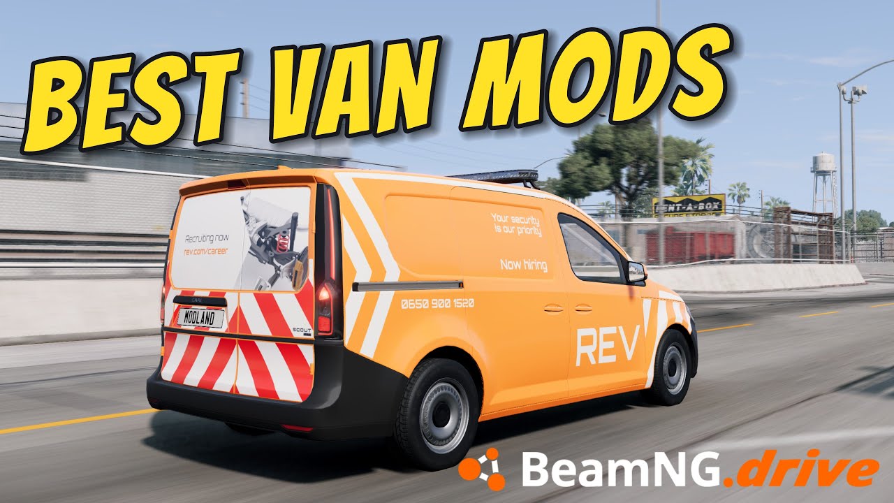 ЭПИЧЕСКИЕ модификации фургона для BeamNG Drive