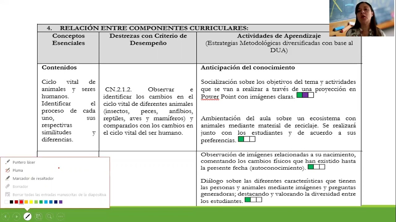 VIDEO PLANIFICACIÓN MICROCURRICULAR CON BASE AL DUA