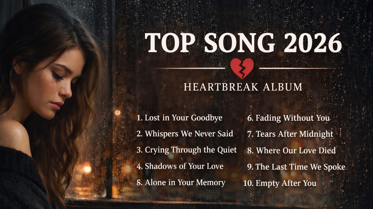 Heartbreak Love Songs 2026 | love ballads | English broken Heart song | Sad love song