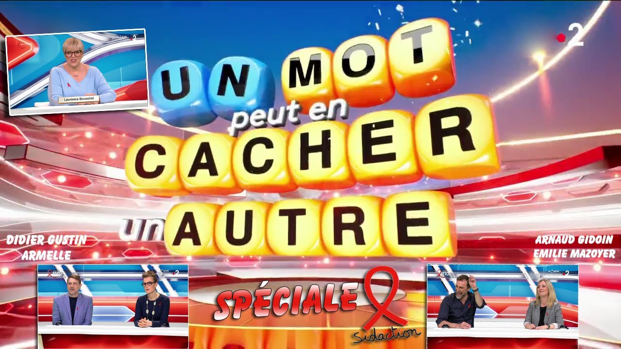 Un mot peut en cacher un autre -DUOS CÉLÉBRITÉS- Spéciale Sidaction 2021 (26/03 - JEU - France 2)