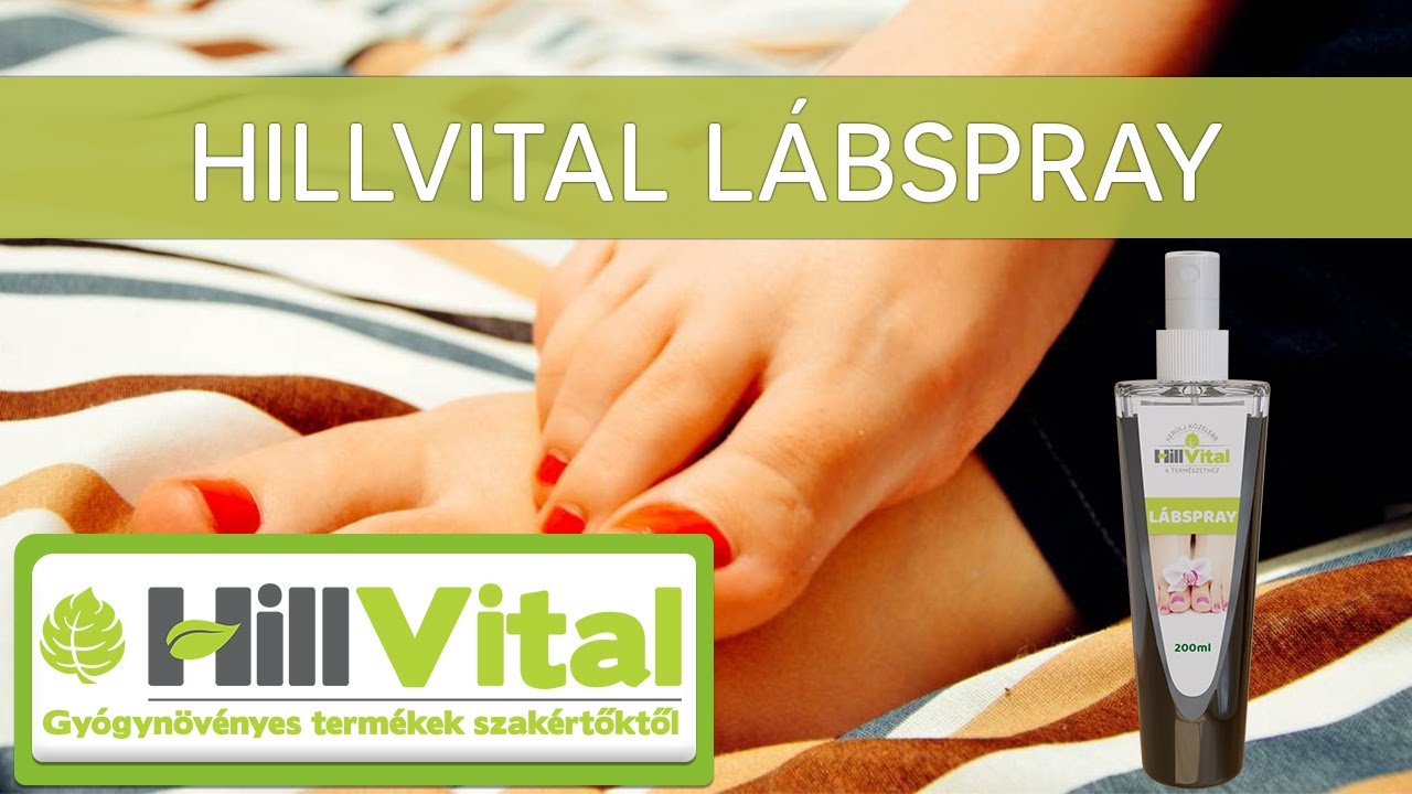 Gy&oacute;gyn&ouml;v&eacute;nyes L&aacute;bspray a kellemetlen l&aacute;bszag &eacute;s a l&aacute;bgomba ellen! - HillVital