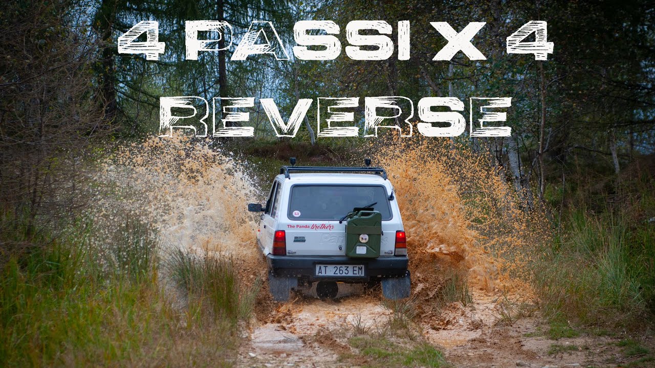 Miniotti Garage | Raduno 4 passi x4 Reverse | In fuoristrada con le Panda 4x4