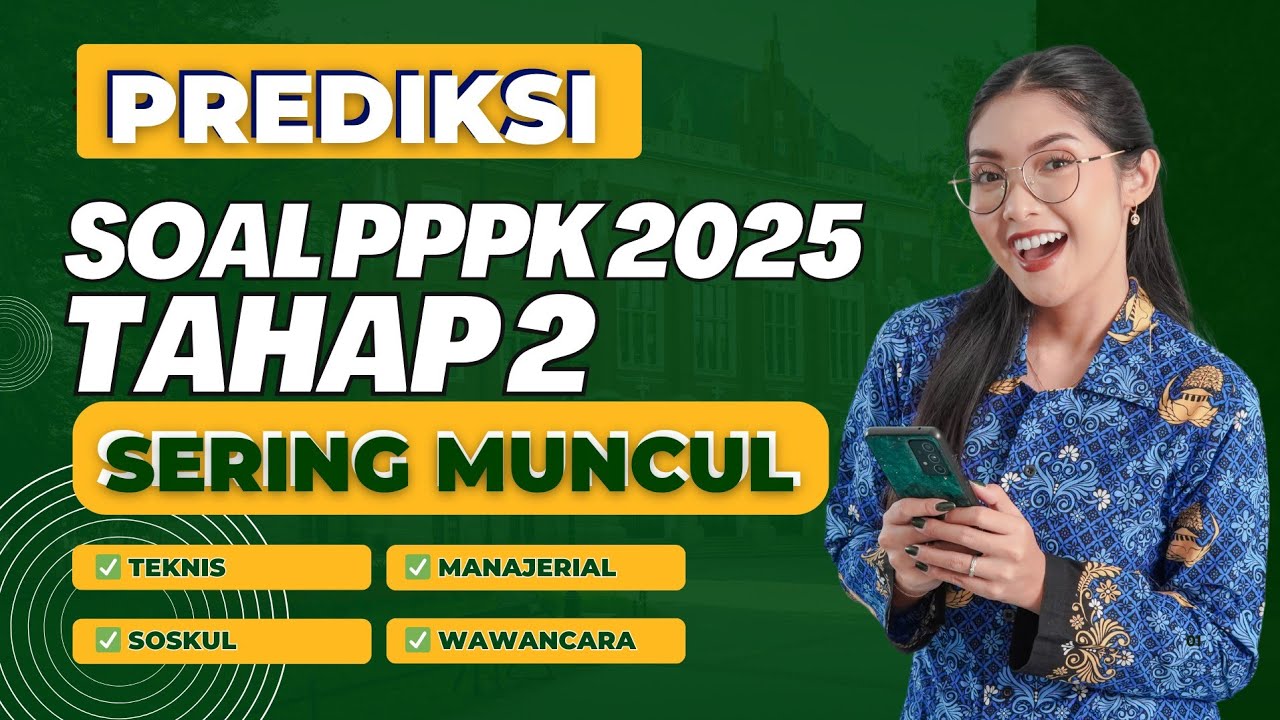BOCORAN SOAL PPPK 2025 TAHAP 2 UNTUK SEMUA FORMASI
