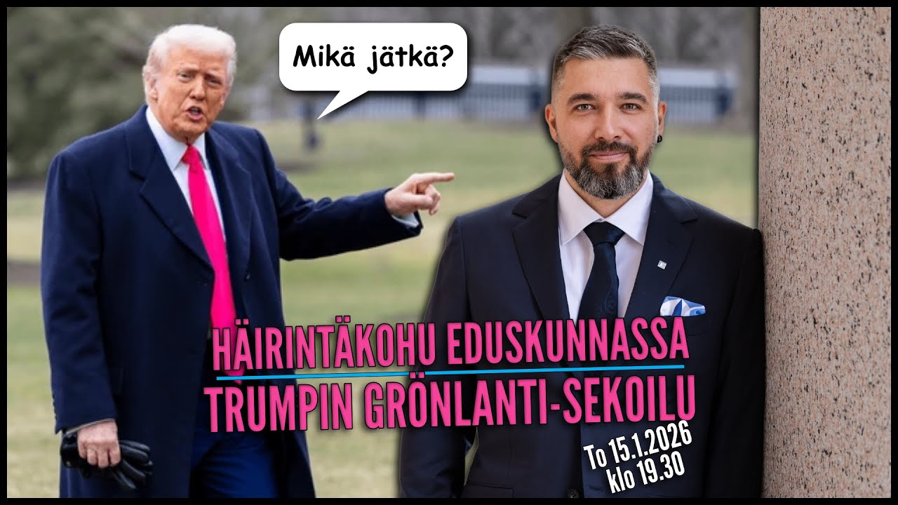 🔴91 | Häirintäkohu eduskunnassa, Trumpin sekoilu, perintövero