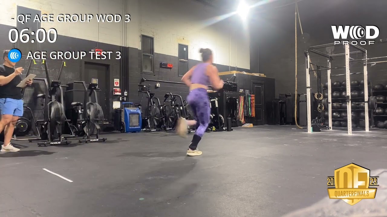 Carrie Biemer 2023 AGQF Workout #3