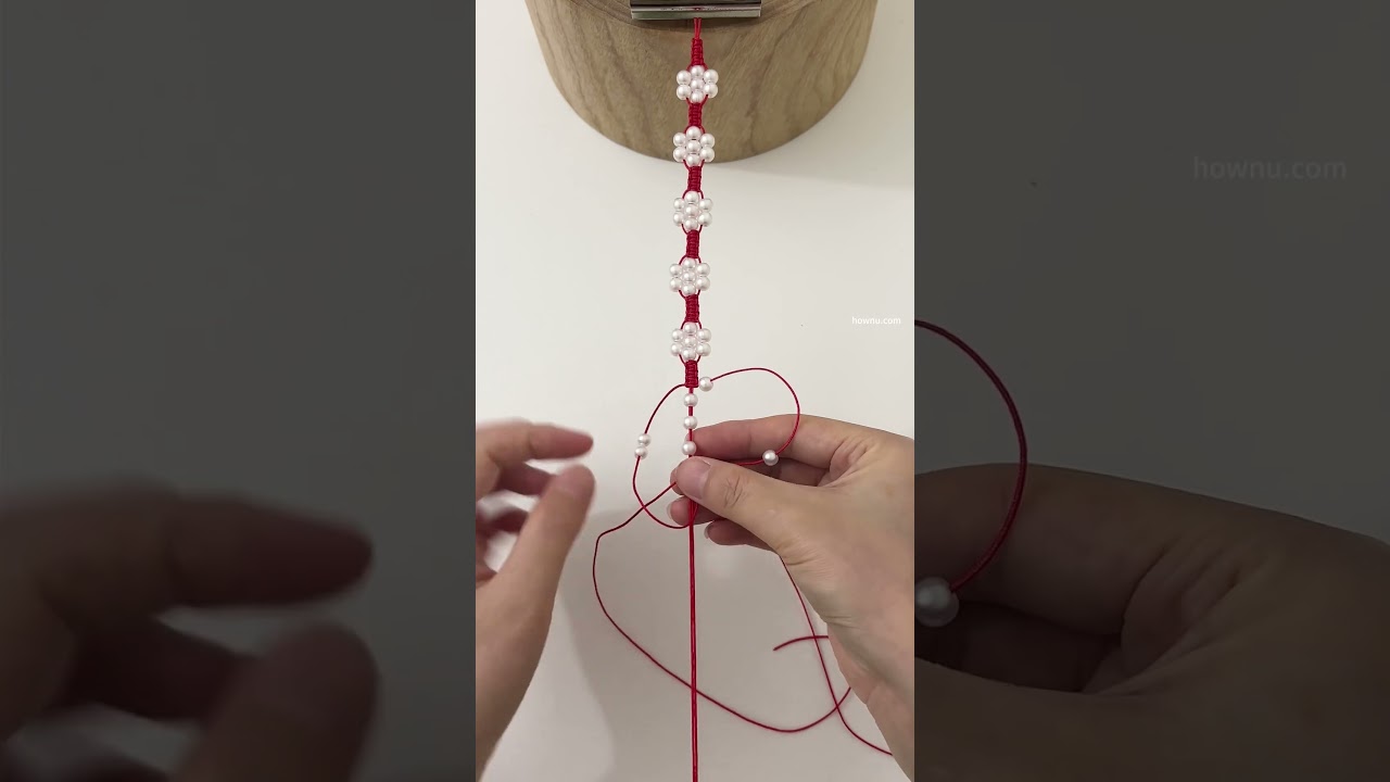 DIY Beautiful Flower Bracelet, Easy and Stunning Knotting Tutorial #diy #knot