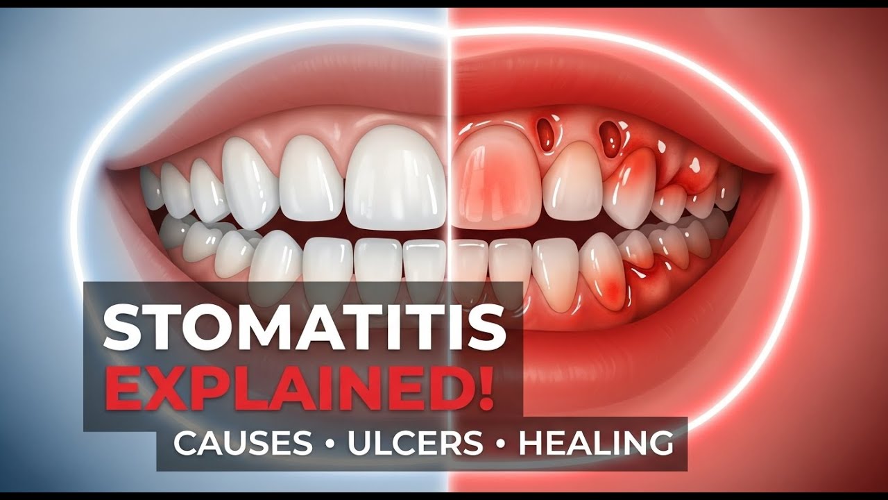 Pathophysiology of Stomatitis Explained  Causes, Inflammation, Ulcers & Healing