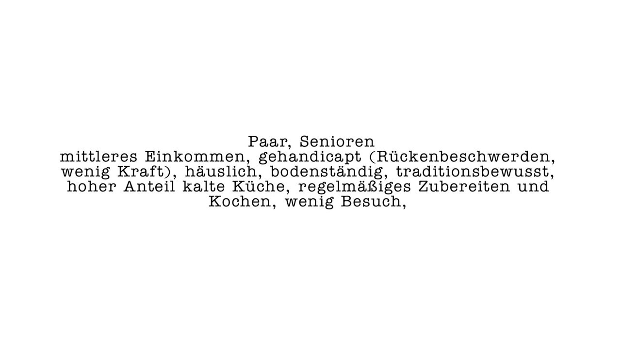 Bevorratungstyp 2-Personen-Haushalt - Senioren