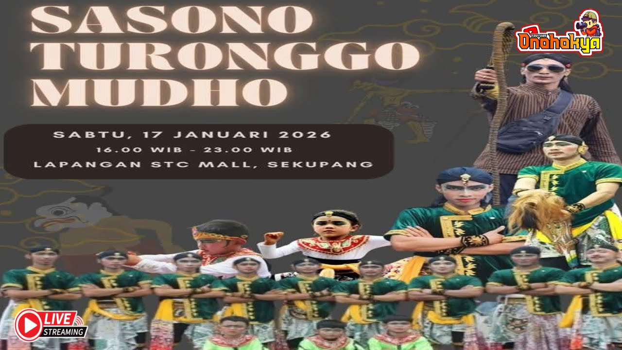 🔴 LIVE  Kuda Kepang Sasono Turonggo Mudo #ebeg @onohokya