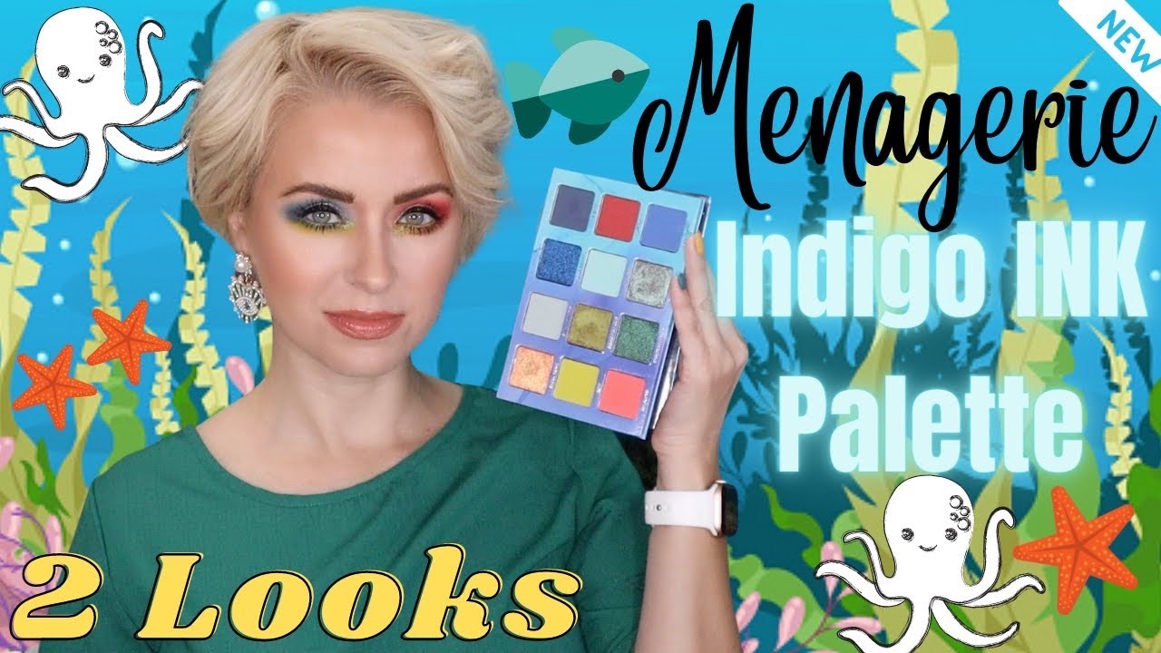 Menagerie Cosmetics Indigo Ink Palette | DEMO + SWATCHES | Steff's Beauty Stash