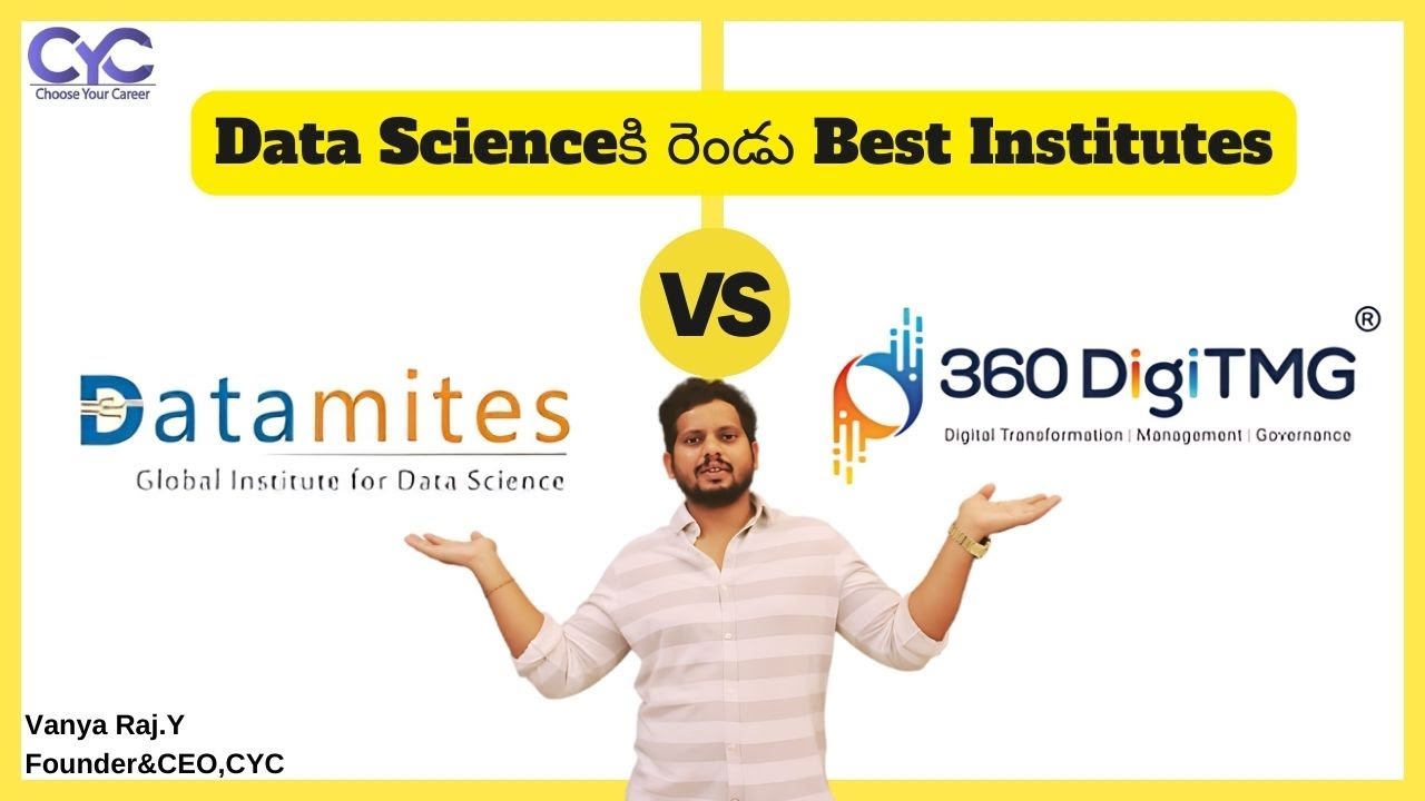 360 DigiTMG vs  Datamites Global Training Institute - Data Science, AI, Machine Learning, Python