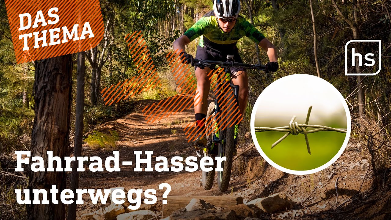 Stacheldraht-Fallen auf Mountainbike-Trail im Odenwald aufgestellt | hessenschau DAS THEMA