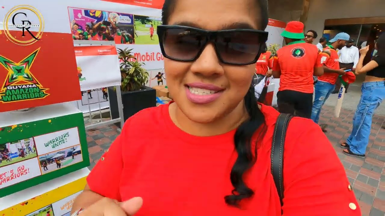 КРИКЕТ В ГАЙАНЕ - GUYANA AMAZON WARRIORS (ВСТРЕЧА И ПРИВЕТСТВИЕ)