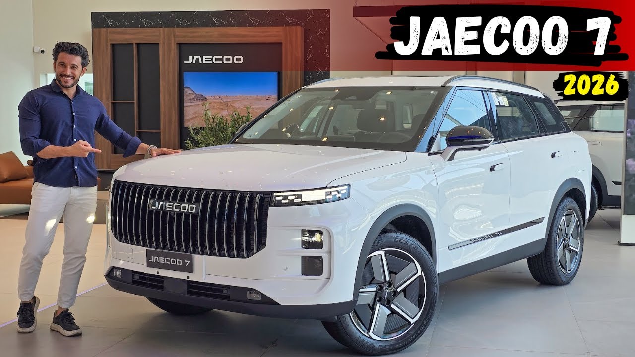 JAECOO 7 NA SUA VERSÃO MAIS BARATO E EM DETALHES