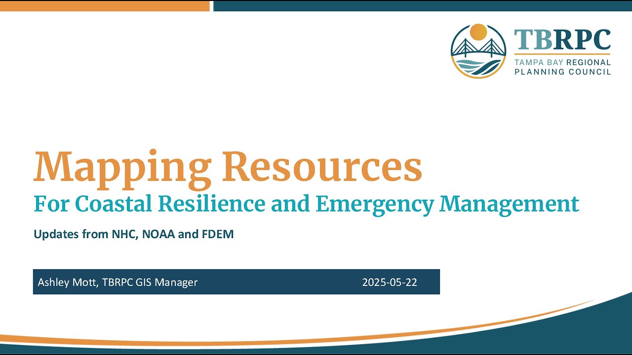 Mapping Resources for Coastal Resilience and Emergency Management
