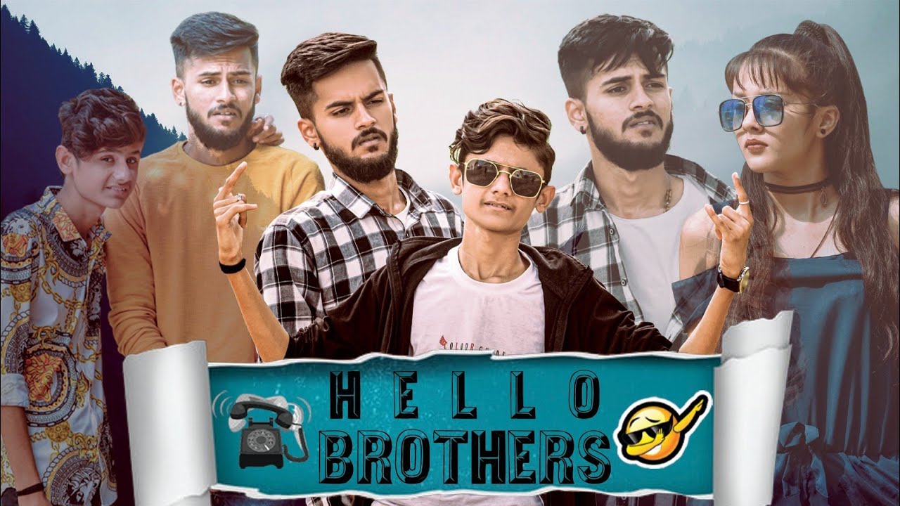 Hello Brother |  kathiyawadi Brother | #Brotherhood |  Gujju Comedy | Ravi Jadav