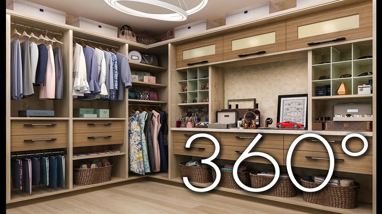 Walk-in Closet Chic (360&deg; VR Closet Tour)