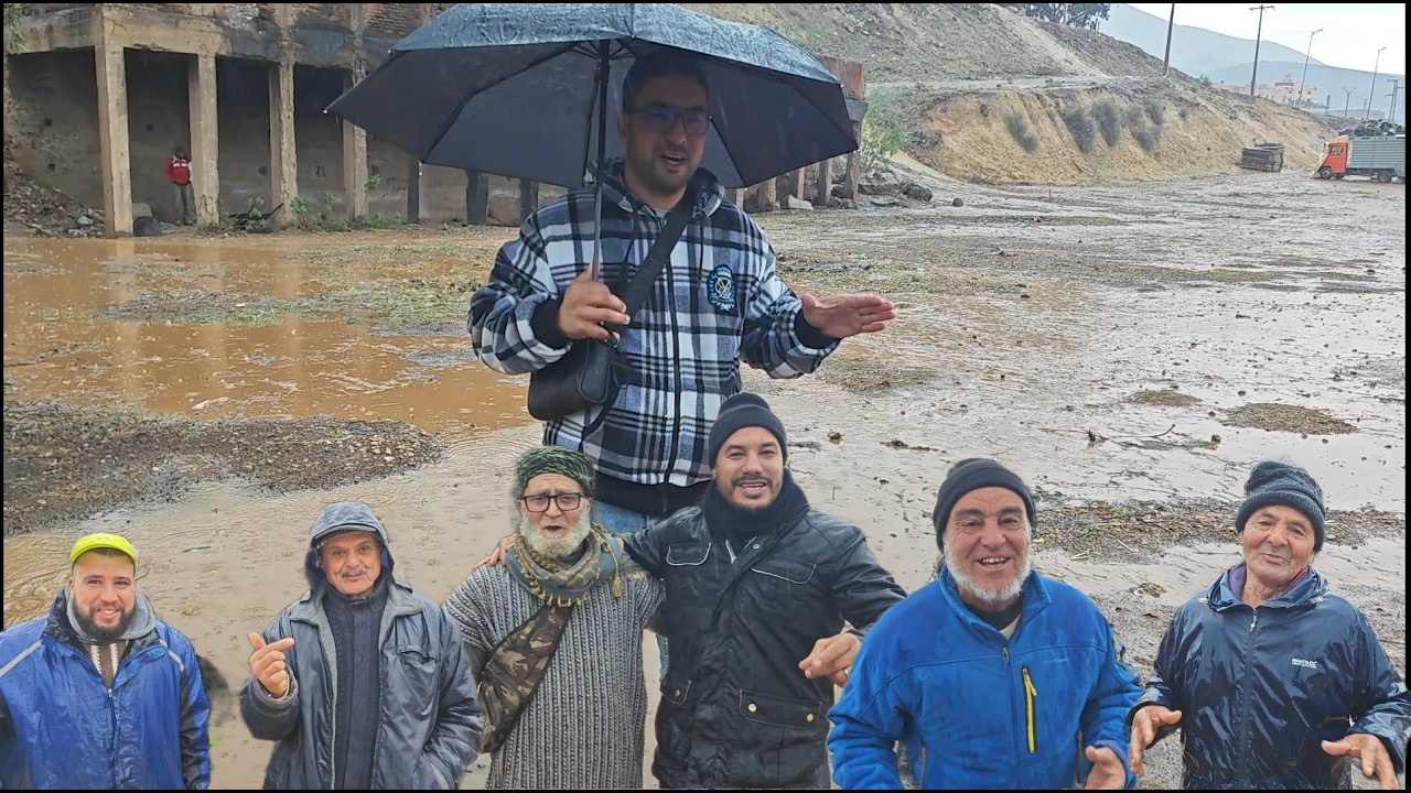 أمطار الخير 🌧️🌧️ تهتز أحد أشهر الاسواق في الناظور سوق الإثنين أزغنغان مع تصريحات التجار
