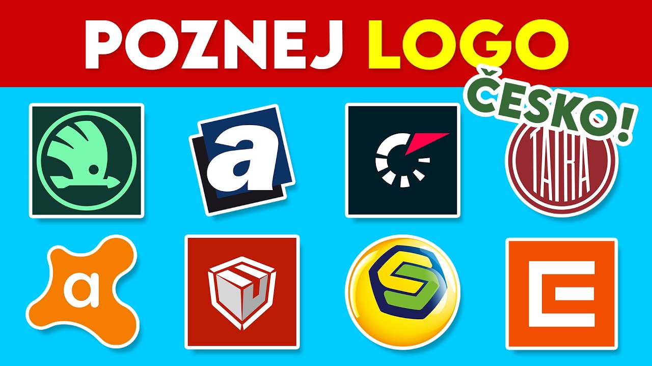 Poznej Logo Česk&yacute;ch Značek | Alza, Avast, Kofola, &Scaron;koda