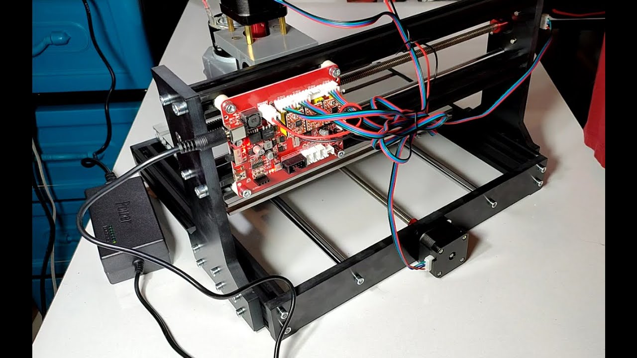 Mini CNC Engraver 3018Pro ราคาถูกมาก (วิธีการประกอบ ติดตั้งโปรแกรมก่อนเริ่มใช้งาน) Part#1