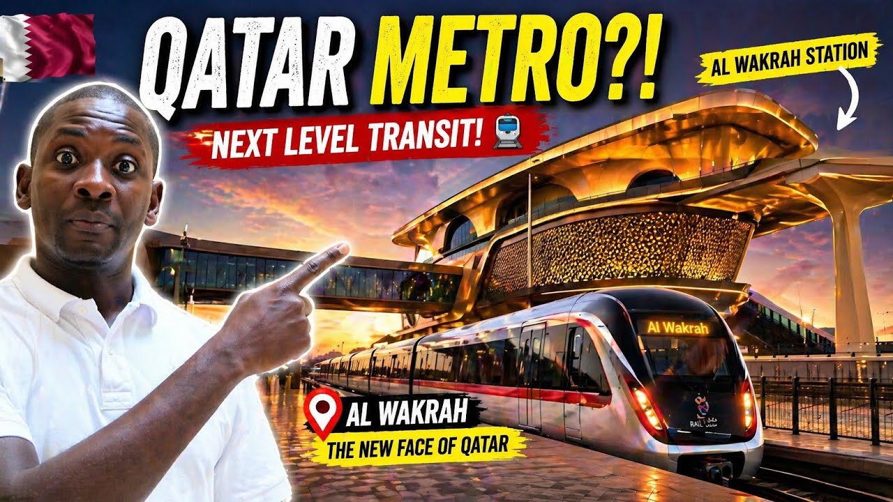 Future Unveiled: AI Wakrah Station & The New Face of Qatar’s Next-Gen Transit | iam_mex