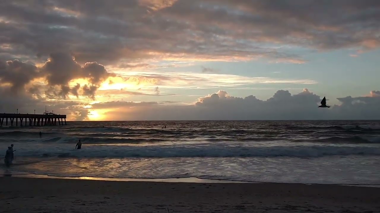 Another Sunrise at Johnny Mercer's Pier in Wrightsville Beach NC!