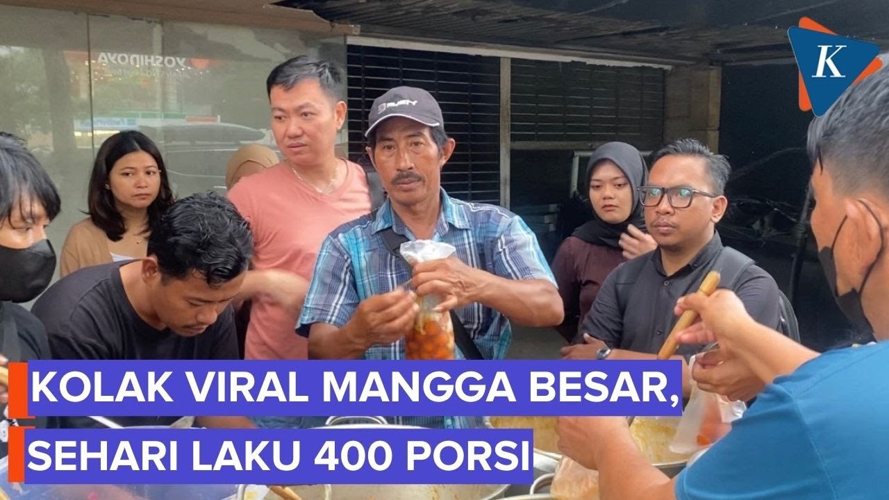 Ramainya War Takjil Kolak Viral di Mangga Besar, 400 Porsi Ludes Sebelum Maghrib