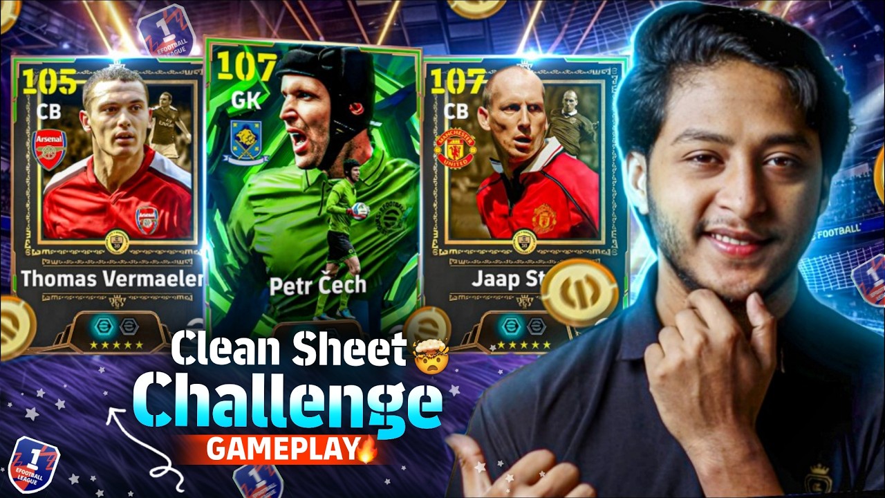 Unbreakable Defense🔥 Cech 107 + Stam 107 Gameplay Review | eFootball 2026 Mobile - Earn