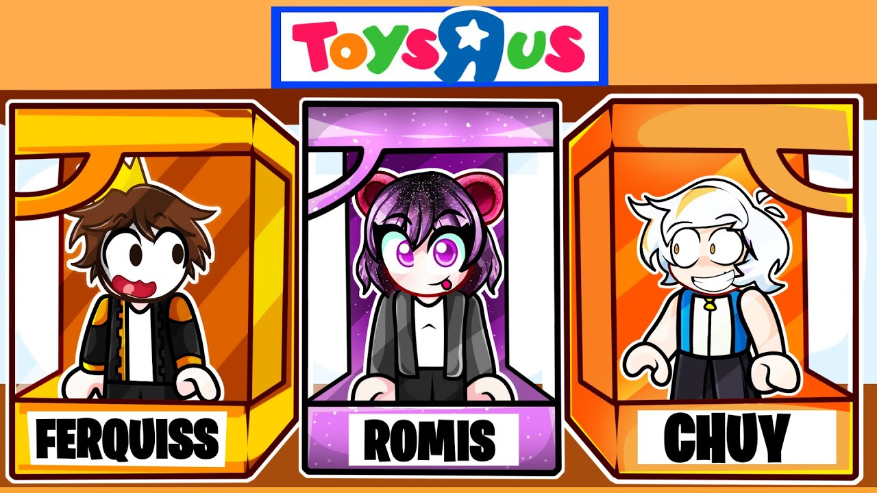 Nos Convertimos en JUGUETES con CHUYMINE en Roblox!