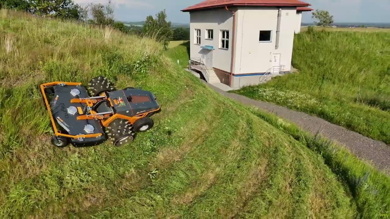 Raymo - slope mower – Mowing water reservoir and water tanks