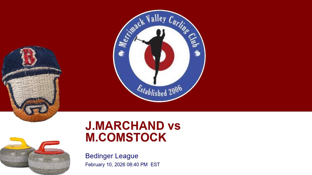 S1: MVCC Bedinger League | J.MARCHAND vs M.COMSTOCK