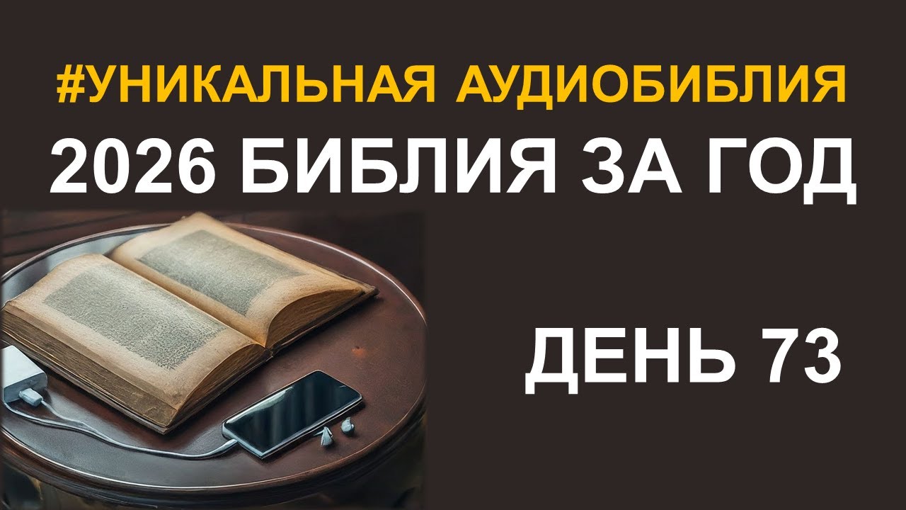 День 73. Библия за год. Библейский ультрамарафон портала &laquo;Иисус&raquo; 2026
