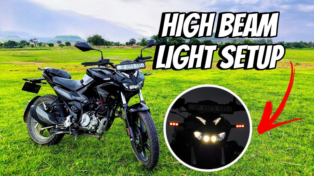 Hero Xtreme 125R High Beam Setup Guide | Step-by-Step Adjustment for Perfect Night Riding