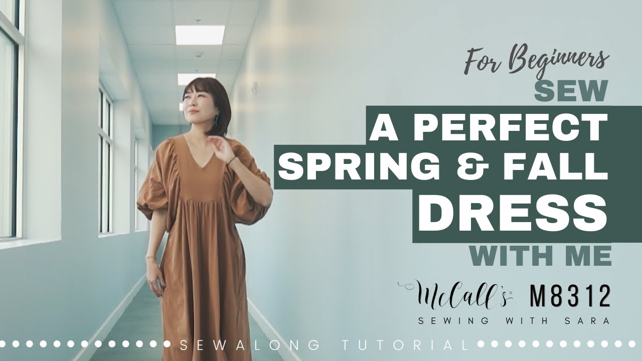 McCall's M8312 | Sew Along Tutorial from Sewing Therapy