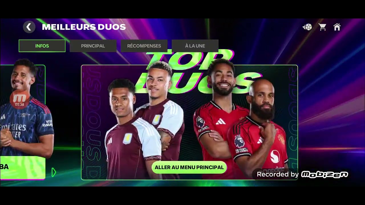 Je joue à FC mobile