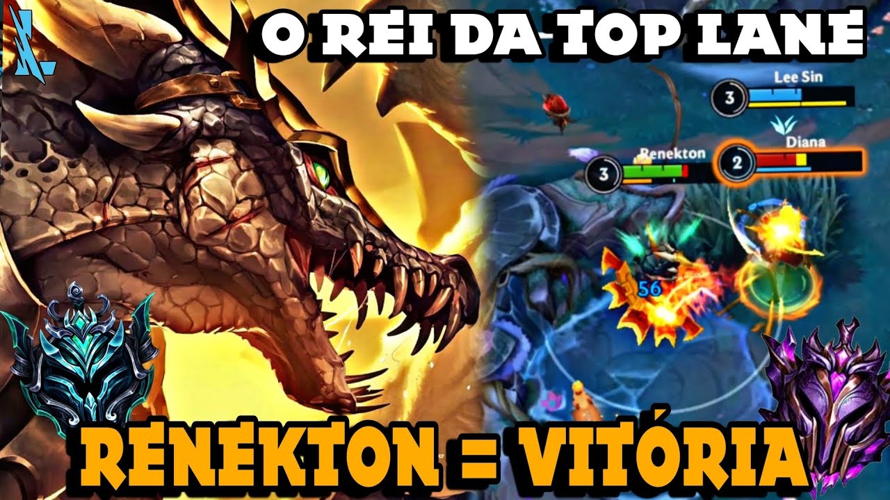 RENEKTON ME LEVOU DO ESMERALDA AO MESTRE EM MENOS DE 80 PARTIDAS! | LoL Wild Rift